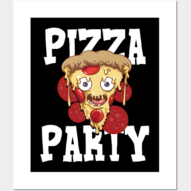 Pizza Party Wall Art by Swagazon